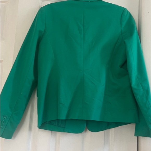 Liz Claiborne Emerald Green Blazer - Picture 3 of 6